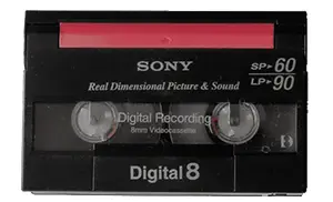 Digital 8 tape.