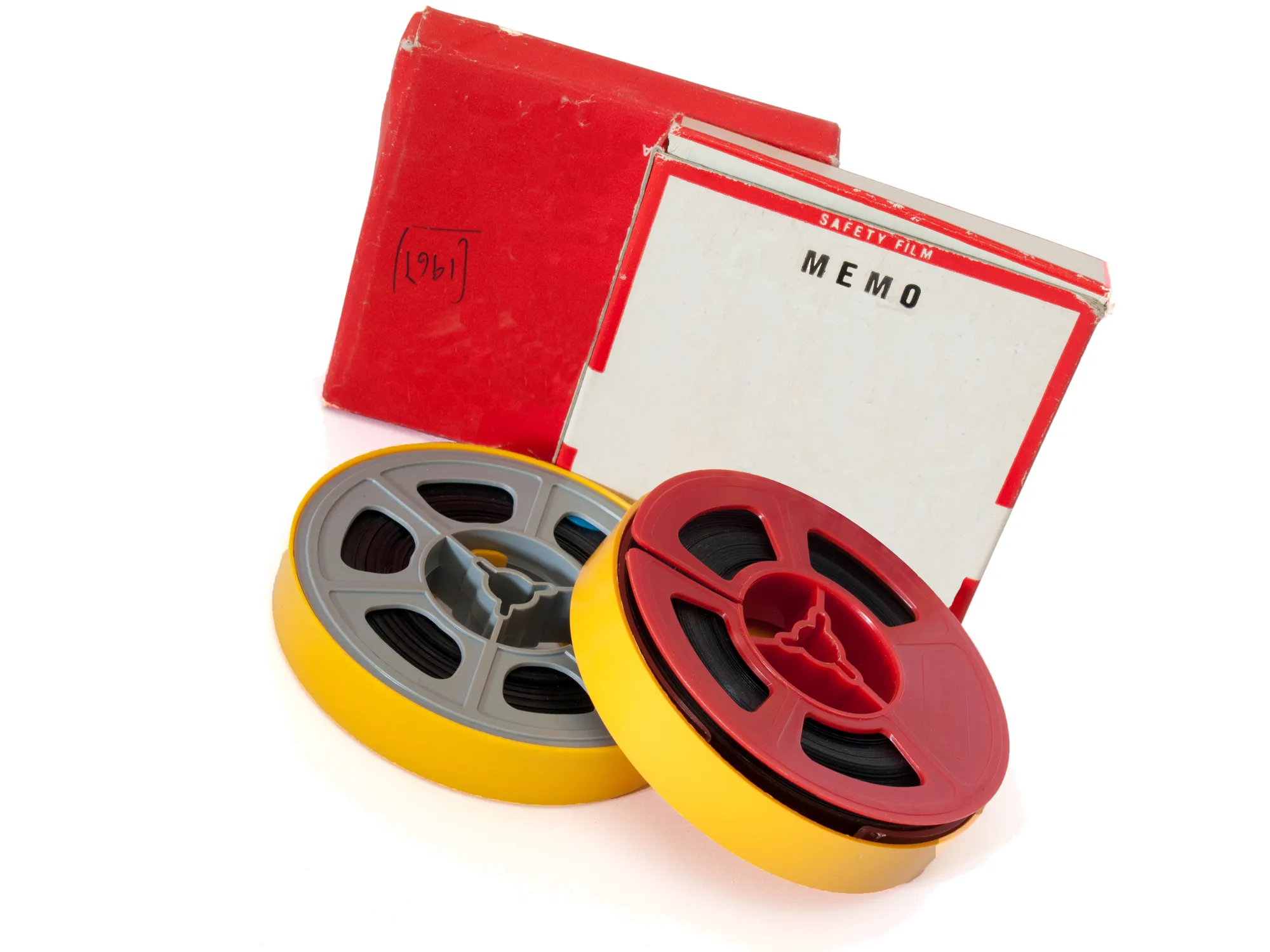 Film reels.